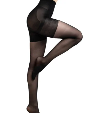Dres dama modelator Fiore Medica Press Up Black 20 DEN