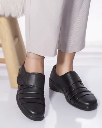 Pantofi casual guzelia piele ecologica negru