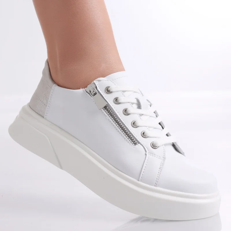 Pantofi dama casual Albi din Piele Naturala Ronla
