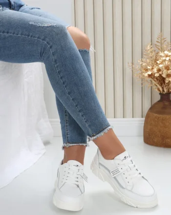 Pantofi dama casual Albi din Piele Naturala Mika