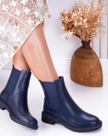 Ghete dama Bluemarin din Piele Ecologica Eve