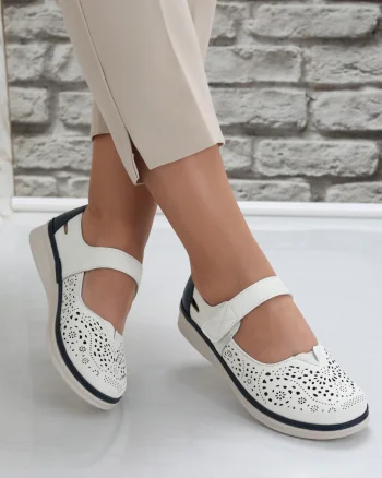 Pantofi dama casual Albi din Piele Ecologica Sensa