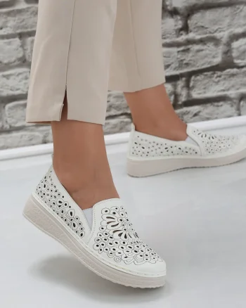 Pantofi dama casual Albi din Piele Ecologica Acona