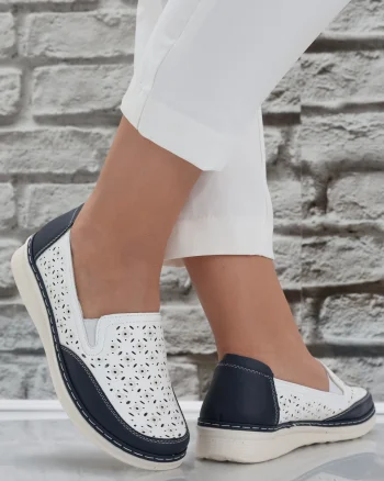 Pantofi dama casual Albi din Piele Ecologica Hudiana