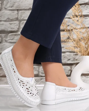 Pantofi dama casual Albi din Piele Naturala Iliana