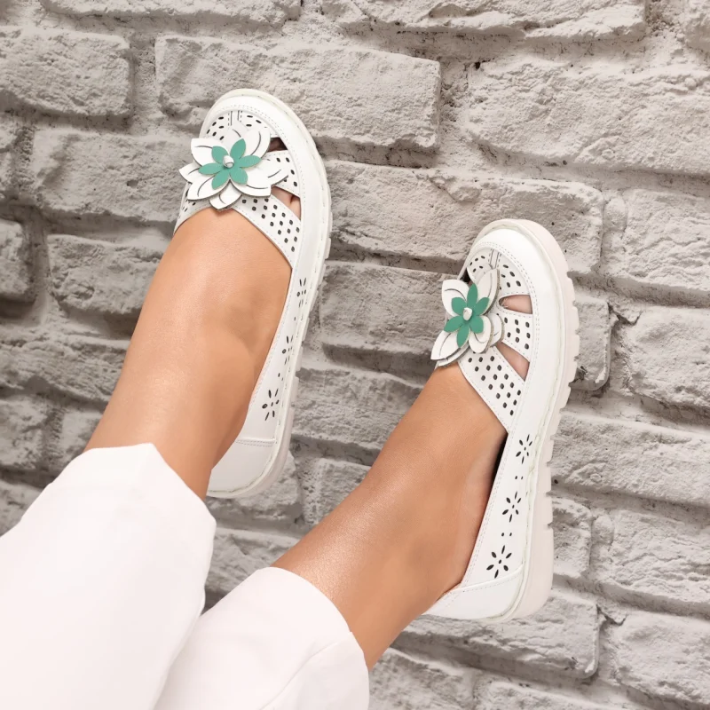 Pantofi dama casual Albi din Piele Ecologica Etrona