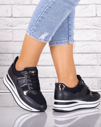 Adidasi dama Negri din Piele Eco/ Textil Anina