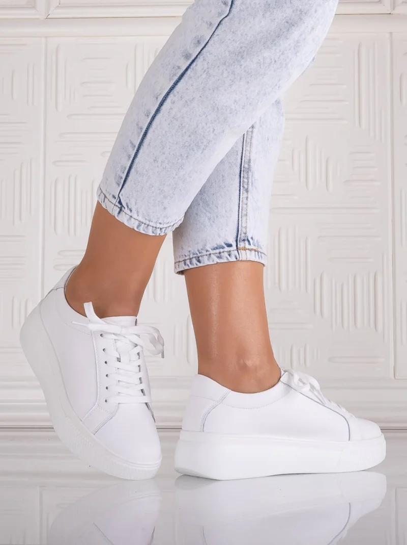 Pantofi dama casual Albi din Piele Naturala Aziva