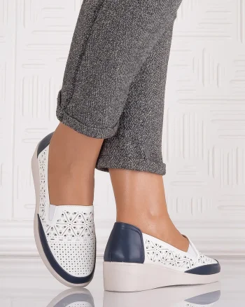 Pantofi casual Albi dama din Piele Ecologica Aveline