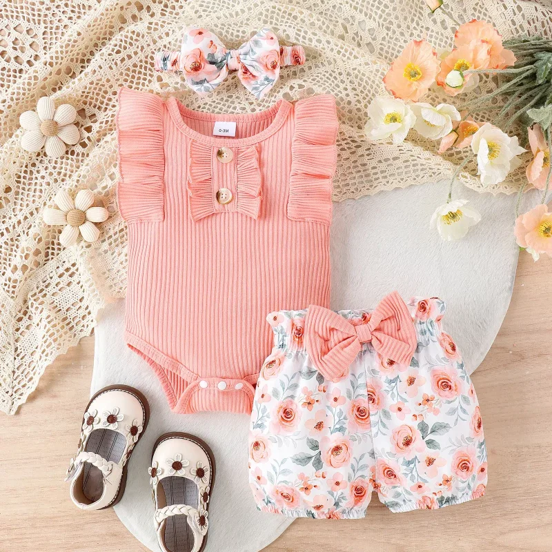 Set 3 piese Sharla Pink