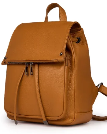 Rucsac piele naturala Jimmy coniac