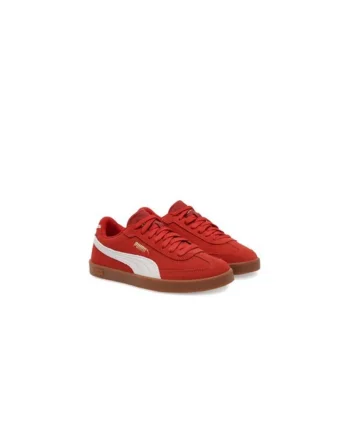 Pantofi sport  Unisex, Piele naturala, Rosu, Rosu