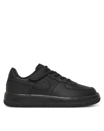 Pantofi  unisex, piele naturala, negru, inchidere Velcro