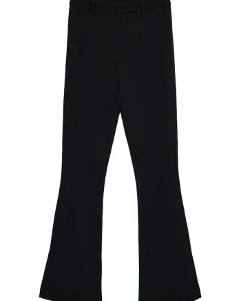 Pantaloni dama negri  poliester reciclat