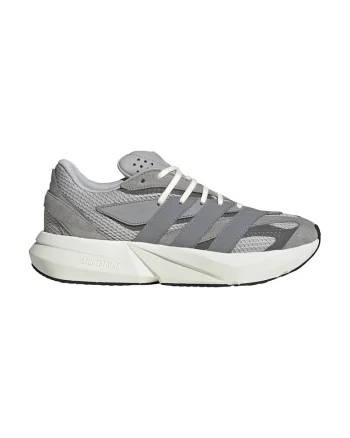 Pantofi sport Lightblaze cu insertii de piele intoarsa, Gri