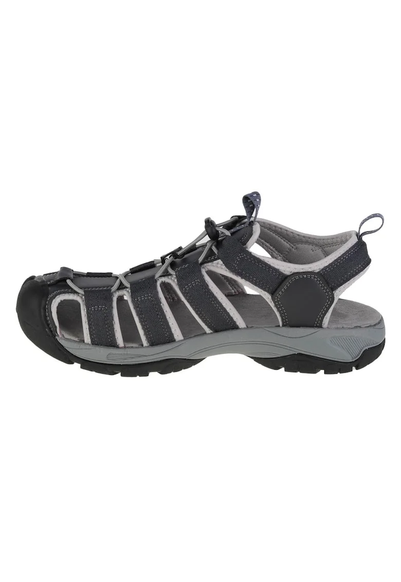 Sandale trekking pentru barbati,  Textil, Gri,