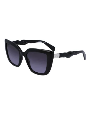 Ochelari de soare cat-eye cu detaliu rasucit