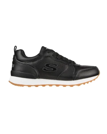 Pantofi sport din piele si piele ecologica OG 85, Negru