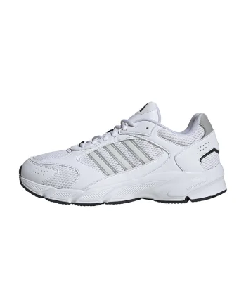 Pantofi sport Crazy Chaos 2000 cu insertii de plasa, Alb/Alb murdar