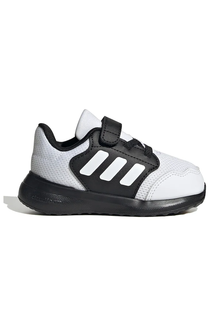 Pantofi sport Tensaur Run 3.0 cu velcro, Alb/Negru