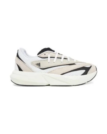 Pantofi sport cu talpa contrastanta si siret,