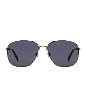 Ochelari de soare aviator cu lentile uni, Argintiu