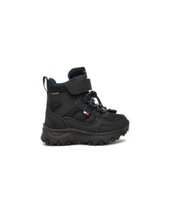 Ghete de zapada pentru baieti,  304427800, textil, negru