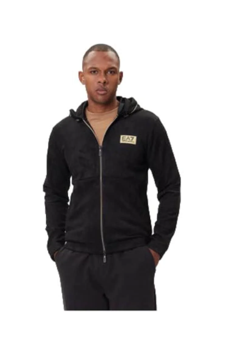 Hanorac barbati, Emporio Armani  elastan/poliester, negru,