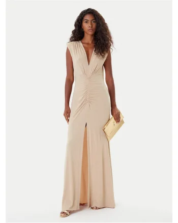 Rochie de cocktail,  auriu, eleganta