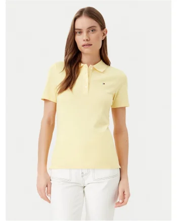 Tricou,  Galben, Polo