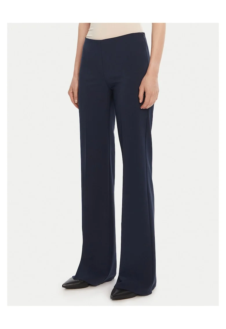 Pantaloni eleganti pentru dama  bleumarin