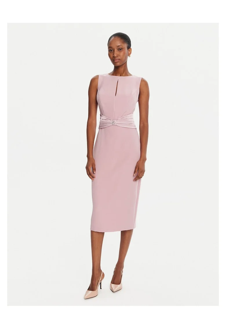 Rochie de cocktail,  roz, de calitate