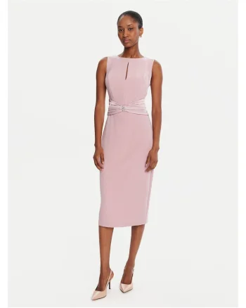 Rochie de cocktail,  roz, de calitate