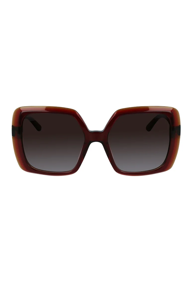 Ochelari de soare butterfly cu lentile in degrade, Maro