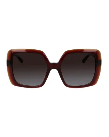 Ochelari de soare butterfly cu lentile in degrade, Maro