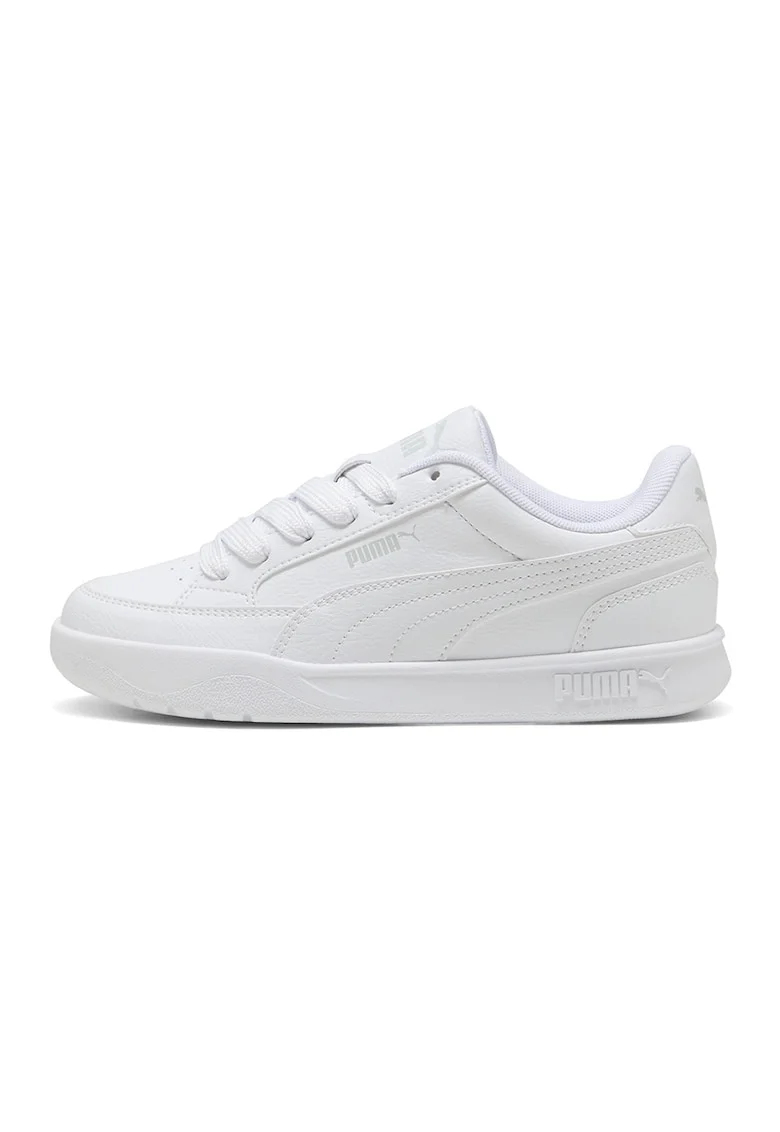 Pantofi sport Park LT JR de piele ecologica, Alb