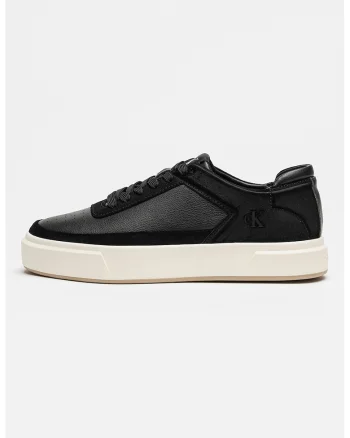 Pantofi sport de piele si piele intoarsa cu perforatii