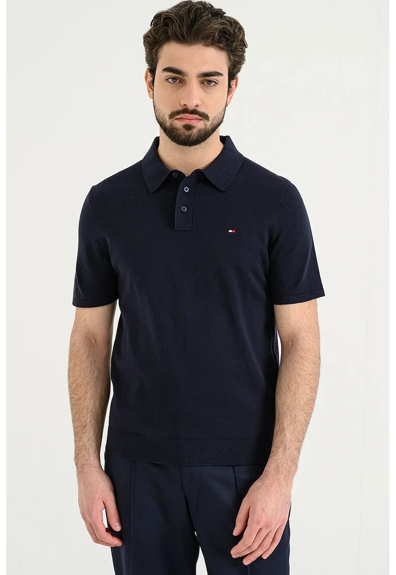 Tricou polo Essential, Bleumarin
