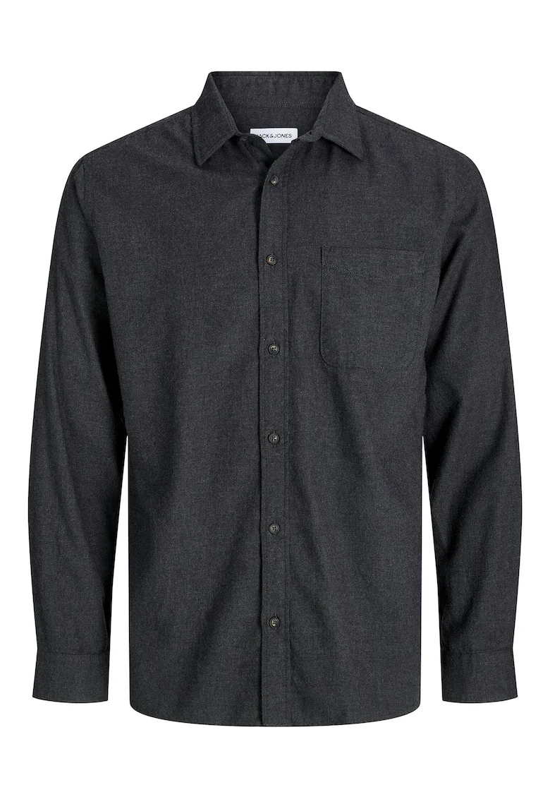 Camasa Barbati, Jack Jones, 50% bumbac, 50% bumbac organicdwqf, Gri