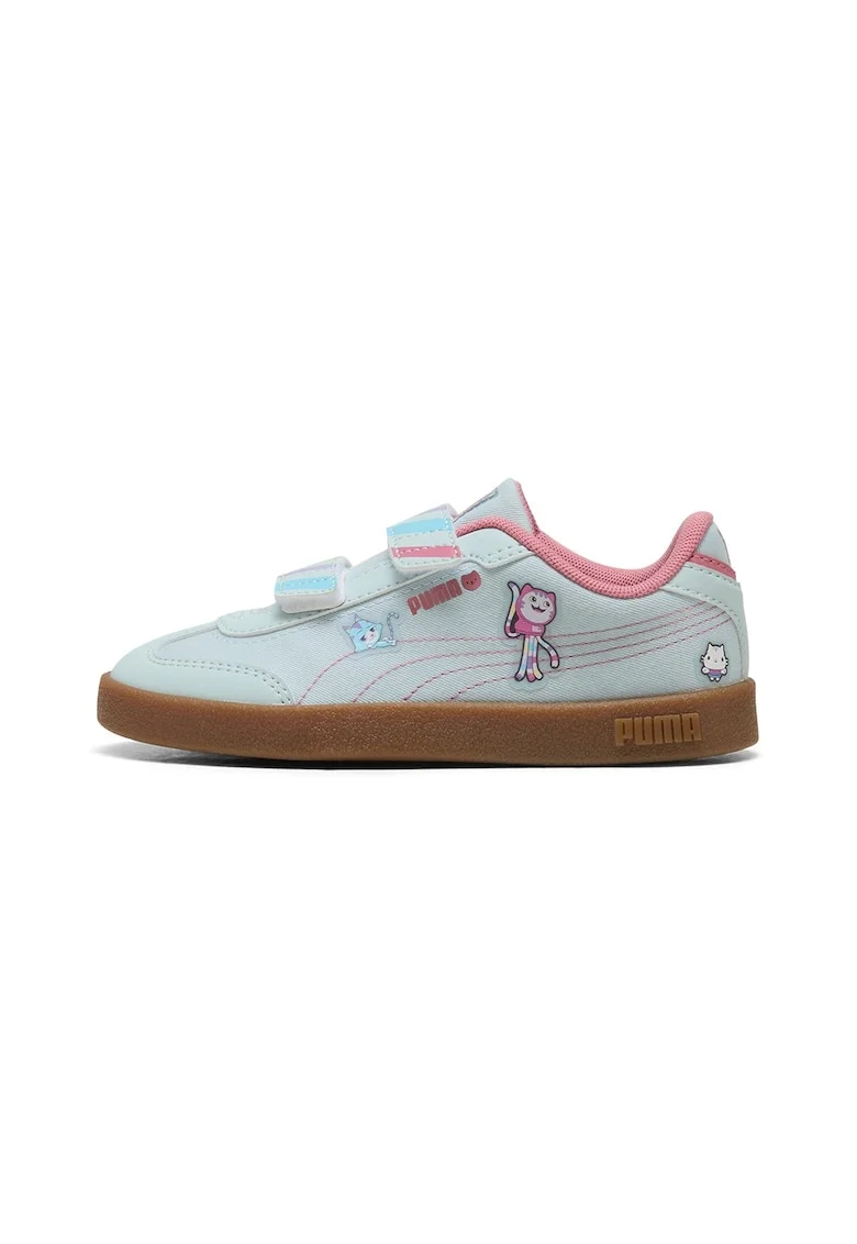 Pantofi sport Club II Era GABBY'S DOLLHOUSE din material textil cu velcro, Galben pal/Albastru glaciar/Roz