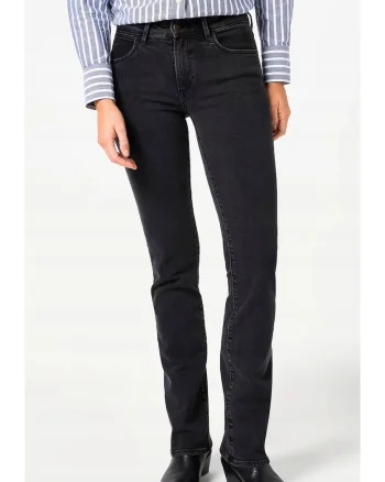 Blugi dama,  Bootcut, bumbacdwqf, Negru