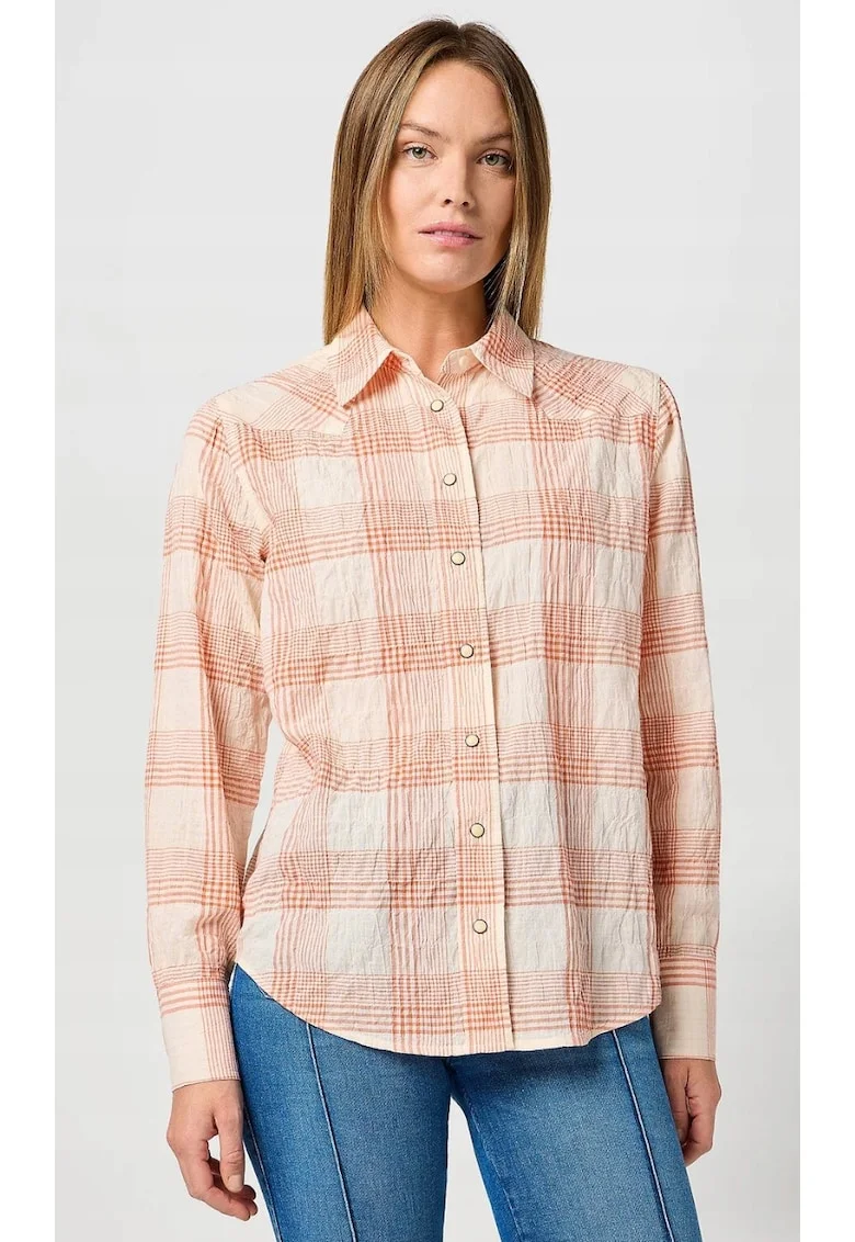 Camasa  Clean Western, bumbac, alb, regular fit