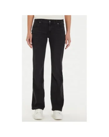 Blugi dama,  304285219, Bumbac, Negru, Negru