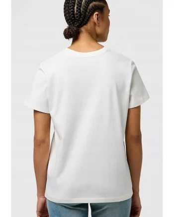 Tricou dama,  alb, Alb