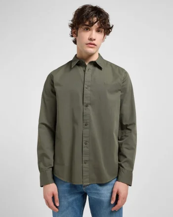 Camasa  barbati, verde,