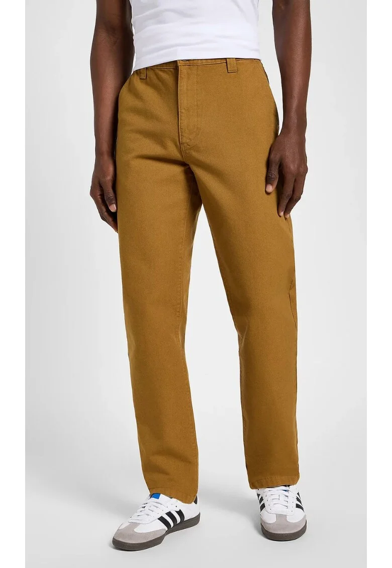 Pantaloni barbati,  maro,