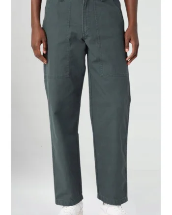 Pantaloni barbati,  bumbac, croiala lejera, verde