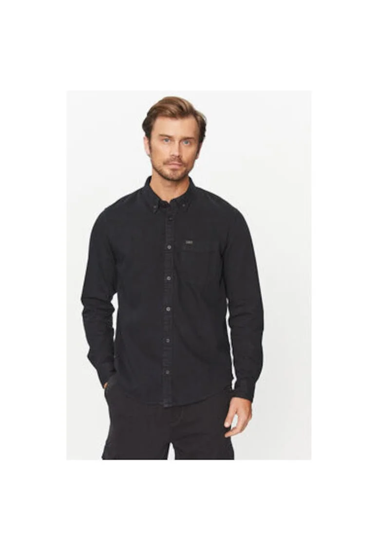 Camasa barbati,  303283865, Bumbac, Negru, Negru