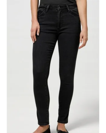 Blugi dama,  Sienna, skinny, negru, bumbac/poliester