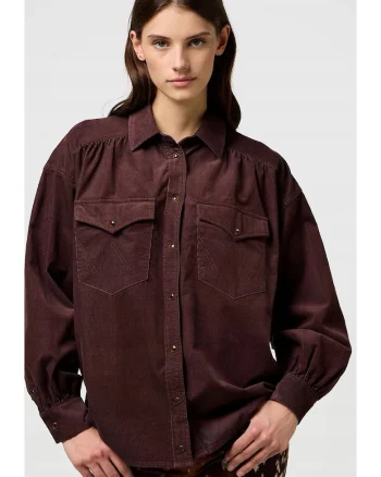 Camasa dama  Femme Yoke Western, bumbac 100%, croiala lejera